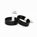 Black Stainless Steel Triple Groove Ring
